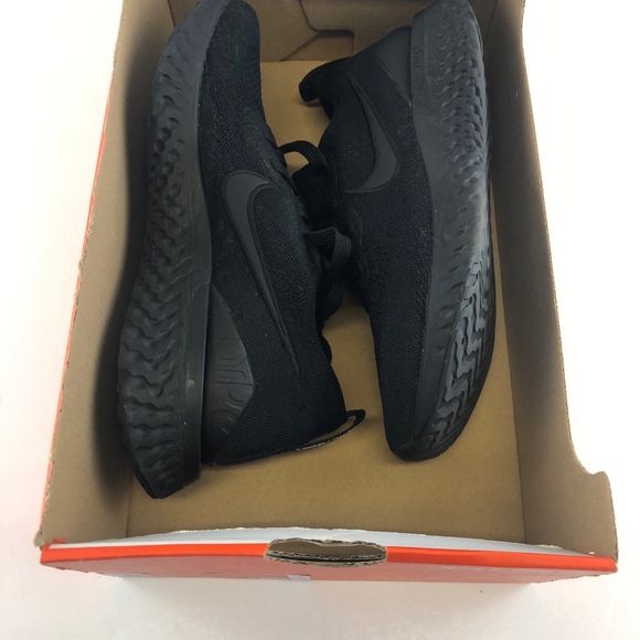 Nike Epic React Flyknit 2 Triple Black BQ8927-011 - Picture 9 of 11